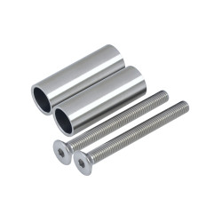 Prechod medzi stĺpom (plochý) a kotviacou platňou, L:55mm Prechod medzi stĺpom (plochý) a kotviacou platňou, L:55mm